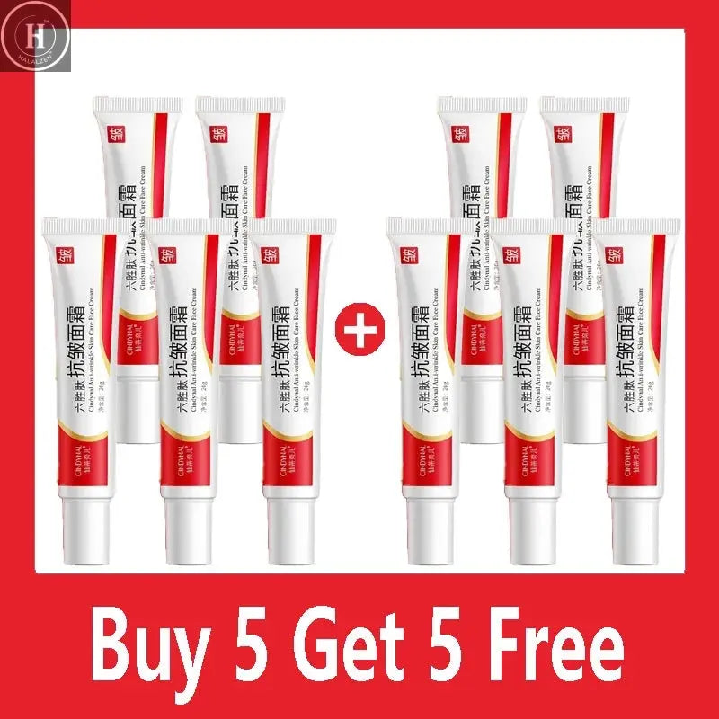 Instant Wrinkle Remover Face Cream Anti Aging Firming Lifting Fade Fine Lines Whitening Moisturizing Brighten Tighten Skin Care HALALZEN