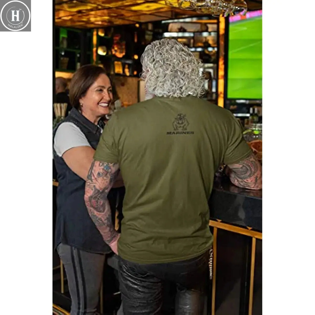 US Marine Corps Bull Dog USMC Military T-Shirt 100% Cotton O-Neck Summer Short Sleeve Casual Mens T-shirt Size S-3XL HALALZEN