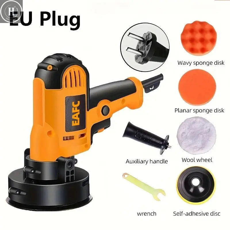 EAFC Electric Car Polisher Machine Auto Polishing Machine Adjustable Speed Sanding Waxing Tools Car Accessories Powewr Tools HALALZEN