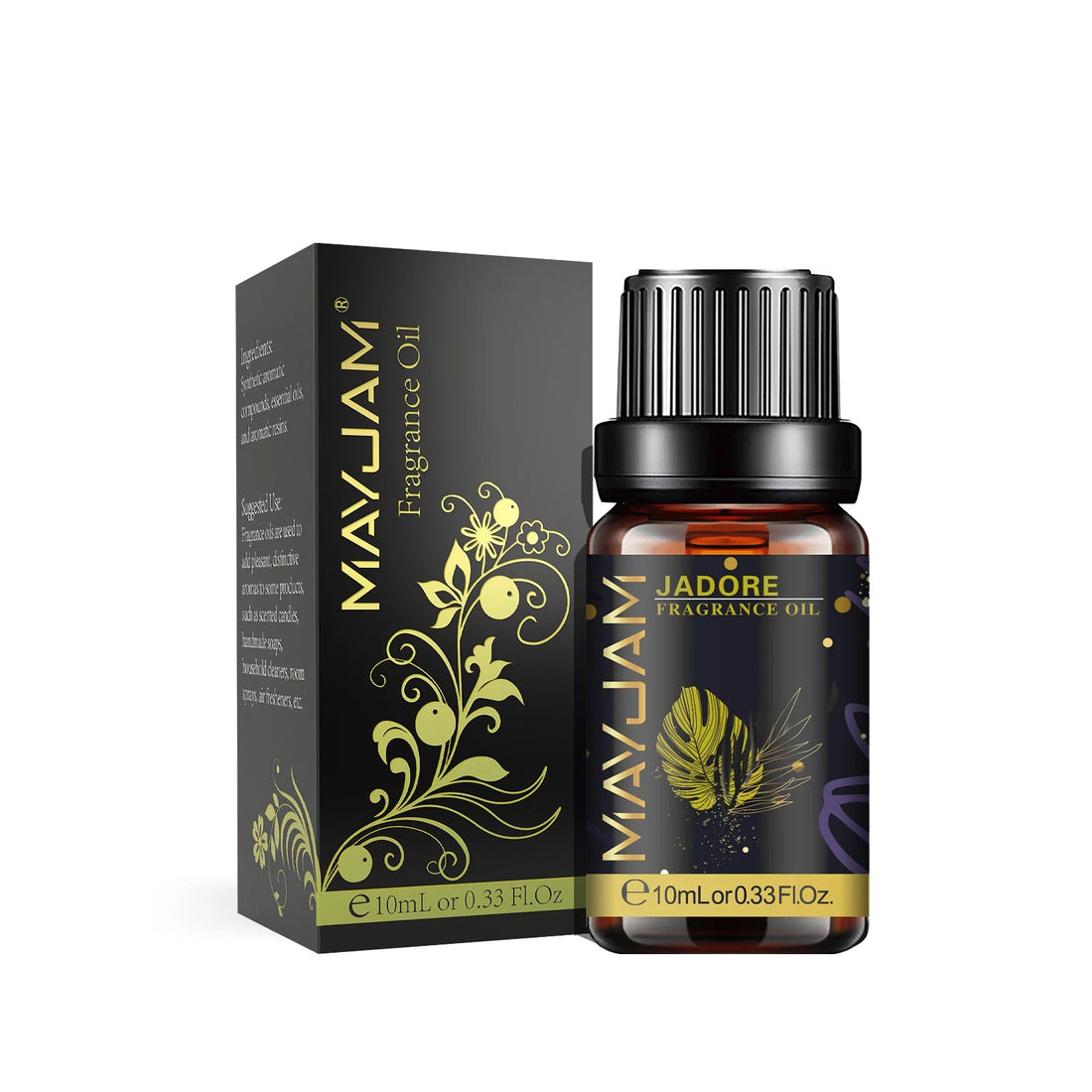 MAYJAM Fragrance Oil White Musk Vanilla Coffee La Vie Est Belle D-Jadore Black Orchid Bubble Gum Freesia HALALZEN