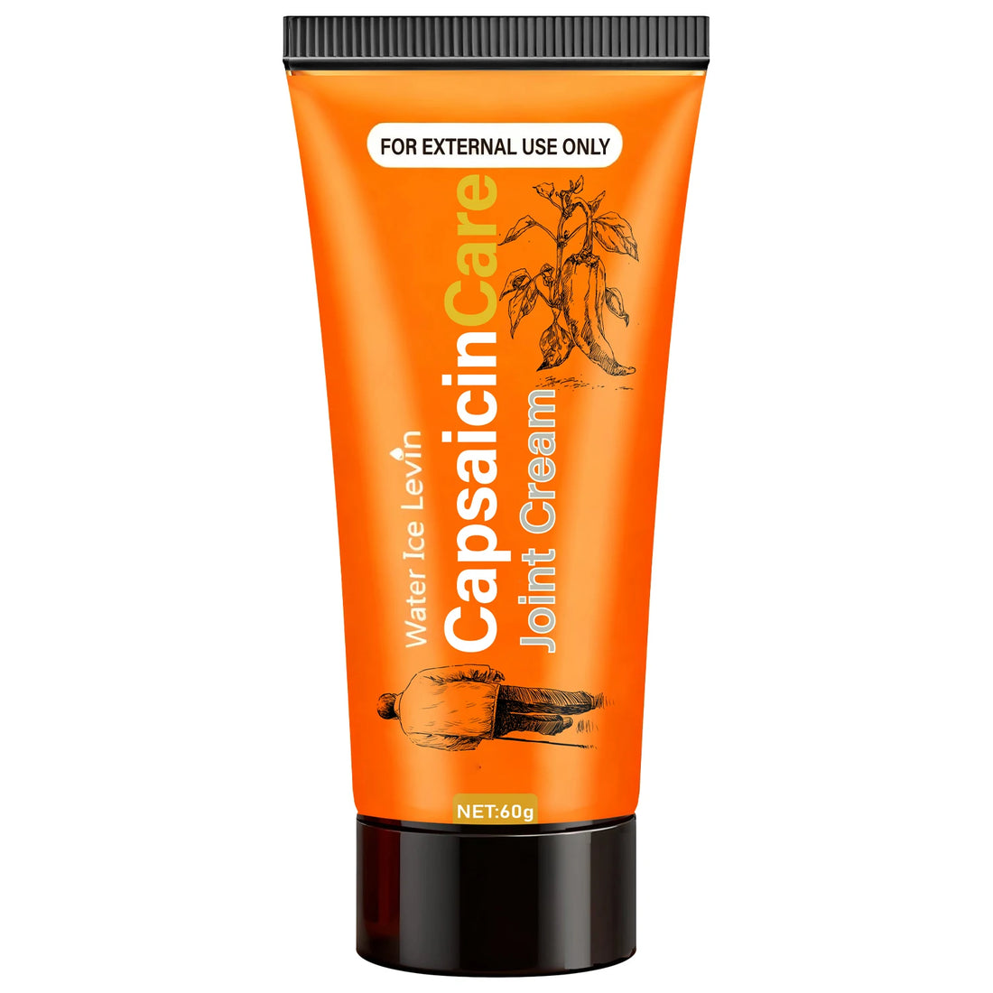 Capsaicin Care Joint Cream with Glucosamine & Vitamin C - Soothes & Moisturizes, Targeted Relief for Fall & Winter Joint Support