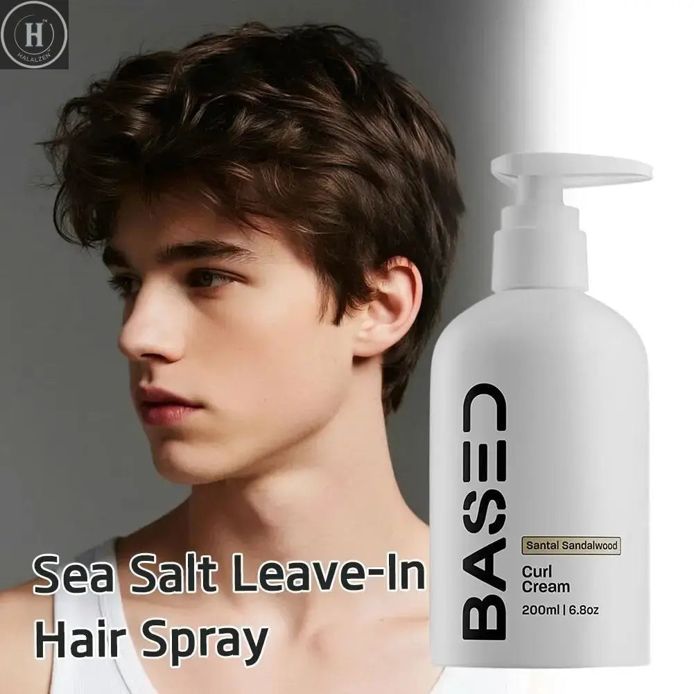 Sea Salt Spray Anti-Fade Hair Styling Spray Nourishing hair Heat Treating hair ends for Full and Fluffy Hair Leave-In Hair Spray HALALZEN