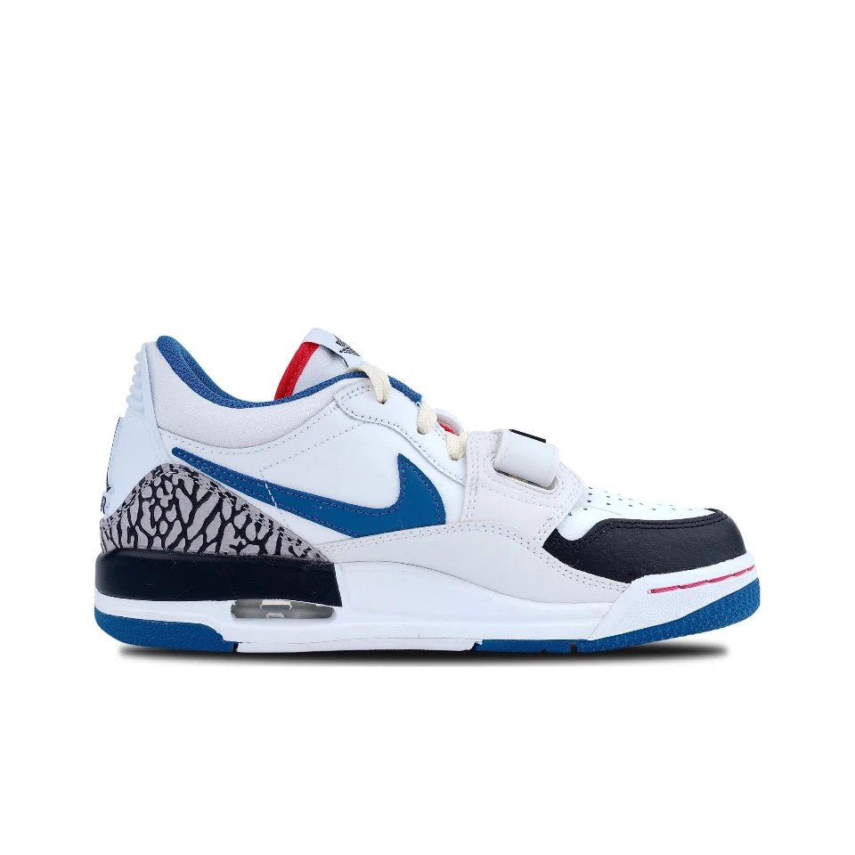 Original Air Jordan Legacy 312 Low 'White Cement' GS Size For Women Retro Classic Casual Street Basketball Shoes