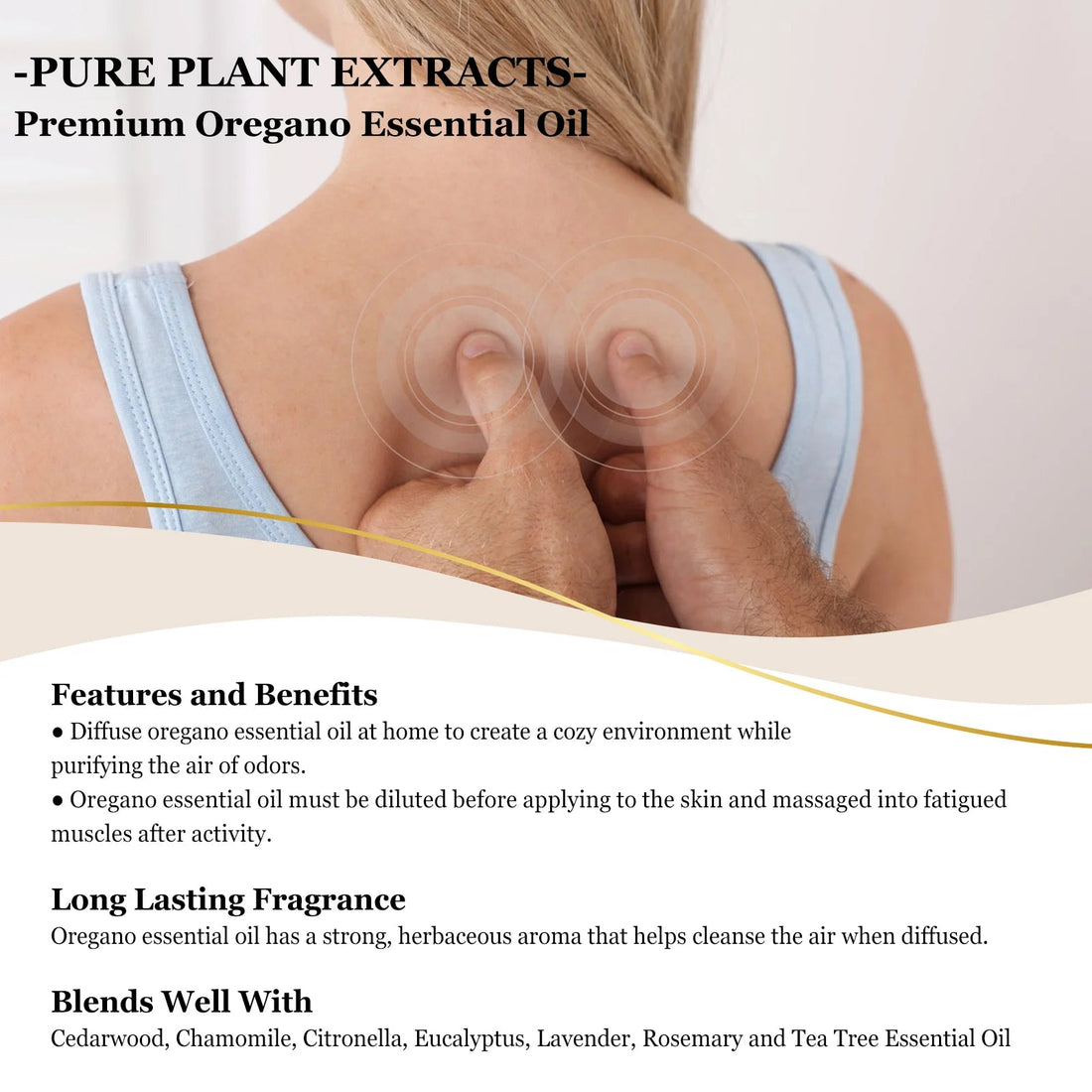 EUQEE 118ML Oregano Jasmine Lavender Essential Oil For Humidifier Diffuser Eucalyptus Aroma Oils For DIY Soap Candle HALALZEN