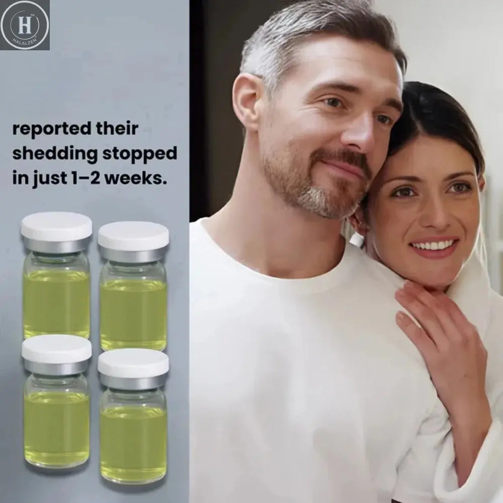 Hair Roller Serum Gentle nourishes the scalp and cares for the softening hair care Daily Care Scalp Serum HALALZEN