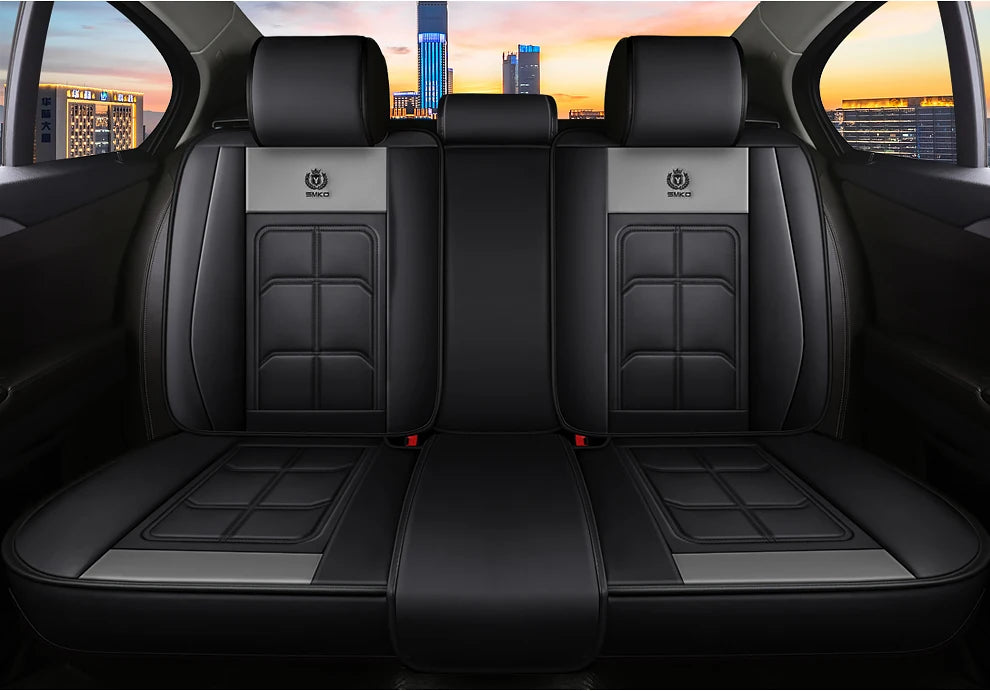 Universal Pu Leather Car Seat Cover for Most Car Models Auto Accessories Interior Details