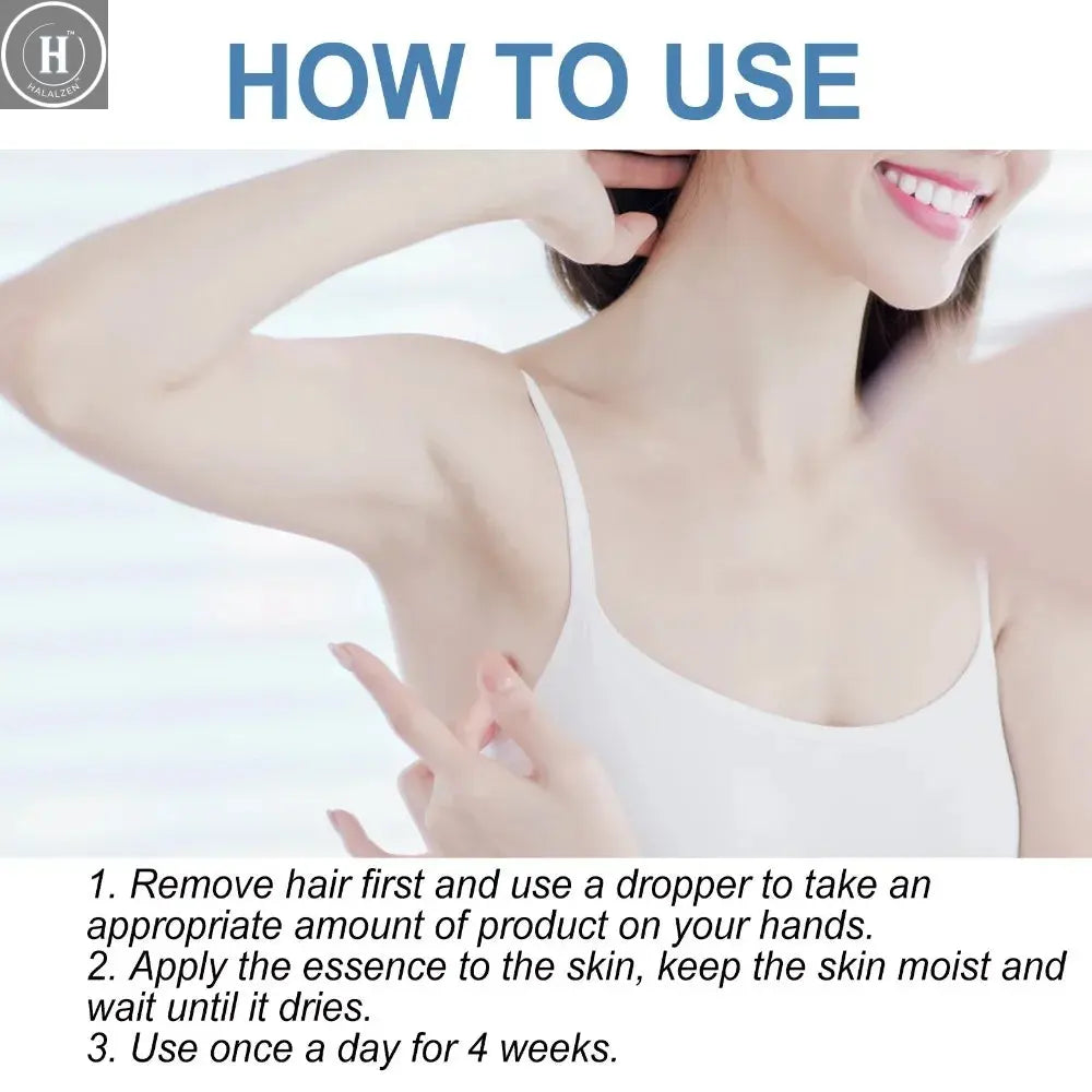 Permanent Hair Inhibition Woman Serum Restrain Armpit Leg Arms Stop Hair Growth Painless Moisturizing Depilatory Body Skin Care HALALZEN