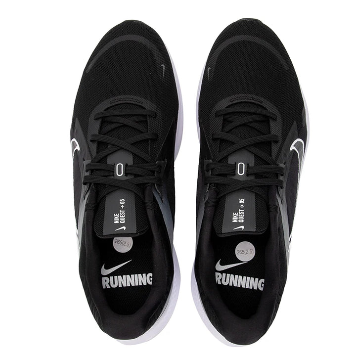 Nike (Nike) Quest 5 Men's Running Shoes, Fashionable Lightweight Sports Shoes, Cushioning and Breathable Training Shoes D0204-001