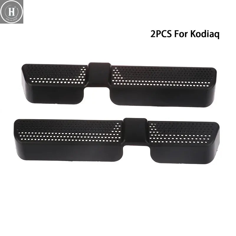 2pcs for SEAT Ateca Tarraco Koraq Kodiaq Under Front Seat Rear Footwell Air Duct Outlet Vent Grille Cover HALALZEN