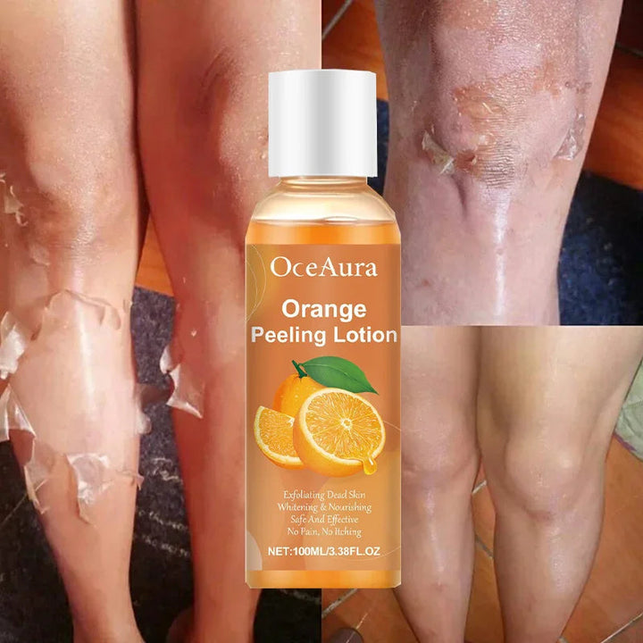Orange Peeling Body Lotion Gentle Exfoliation Gel Lotion Peeling Oil Tearable Ramen Wax Orange Peeling Lotion Wholesale HALALZEN