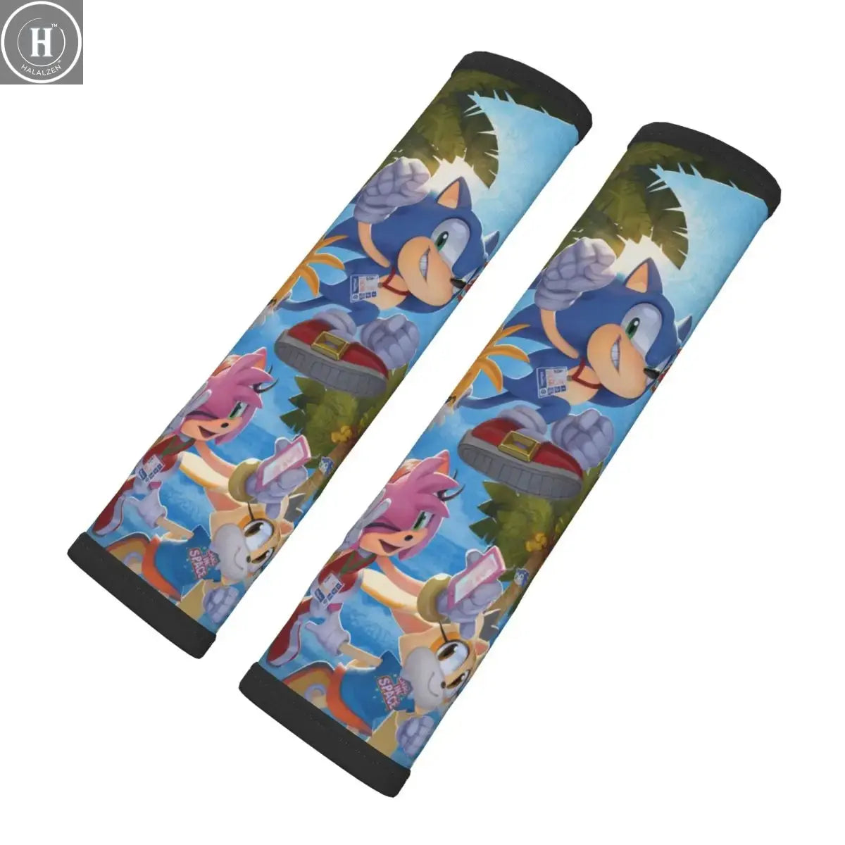 Shadow The Hedgehog Soft Auto Seat Belt Cover for a More Comfortable Driving 2 PCS Seatbelt Shoulder Pad For Cars HALALZEN