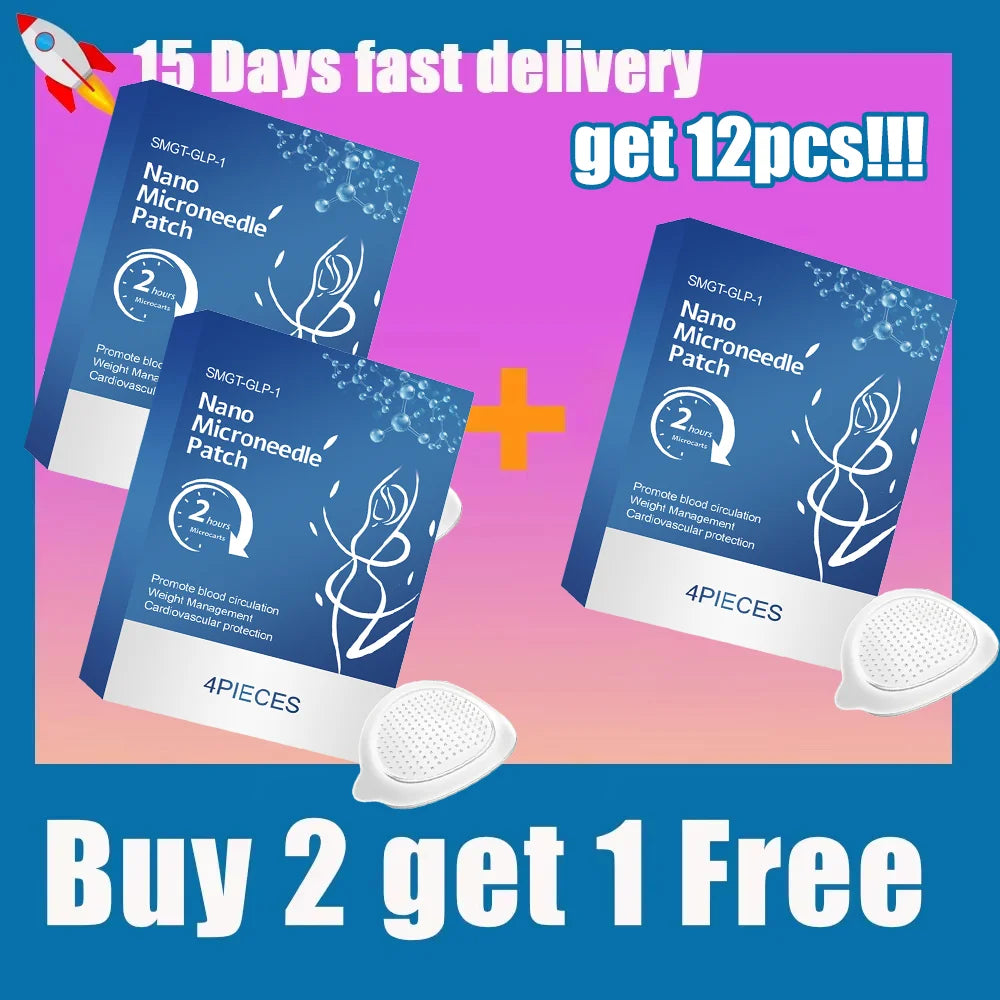 2025 GLP-1 Nano Patch body care patch gently supports body skin contours, daily care patch.
