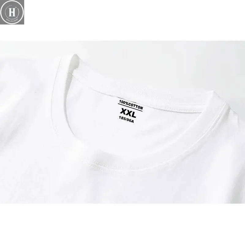 Men's High Quality 100% Cotton Moon Print Casual Summer Cool Short Sleeve Men Tshirt Loose t-shirt Male Tee Shirts Male Tee Tops HALALZEN