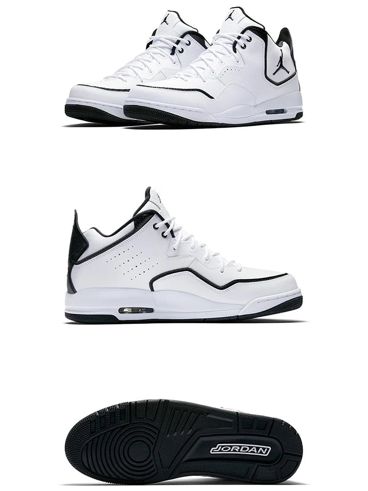 Jordan Courtside 23 trendy, NIKE Original Shoes shock-absorbing, anti slip, wear-resistant, mid top retro basketball shoes