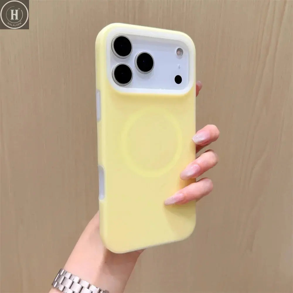 Luxury Jelly Liquid Silicone Magnetic For Magsafe Case For iPhone 17 Air 16 15 14 13 12 Pro Max Plus Shockproof Matte Soft Cover Halalzen UK