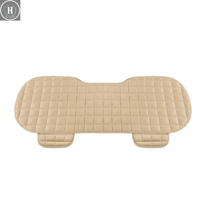 Car Seat Cover Front Rear Flocking Cloth Cushion Non Slide Winter Auto Protector Mat Pad Keep Warm Universal Fit Truck Suv Van HALALZEN