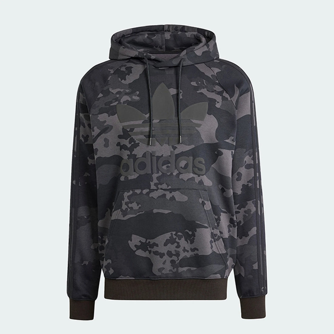 Adidas Official Authentic Three Stripes Men's Camouflage Casual Sport Hoodie IS2898
