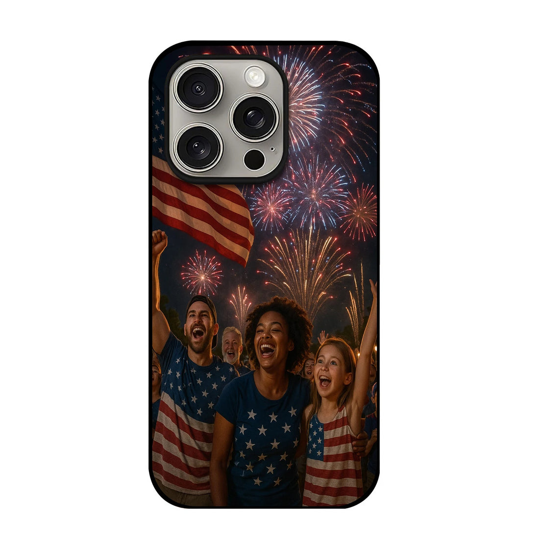 Magnetic Pattern Custom Acrylic Frosted Phone Case for iPhone16 15 14 13 12 11 Pro Max XS Shockproof | Holiday Customization