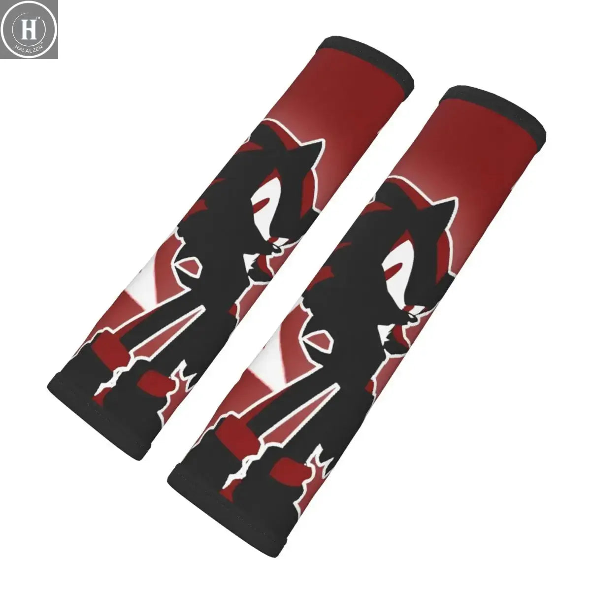 Shadow The Hedgehog Soft Auto Seat Belt Cover for a More Comfortable Driving 2 PCS Seatbelt Shoulder Pad For Cars HALALZEN