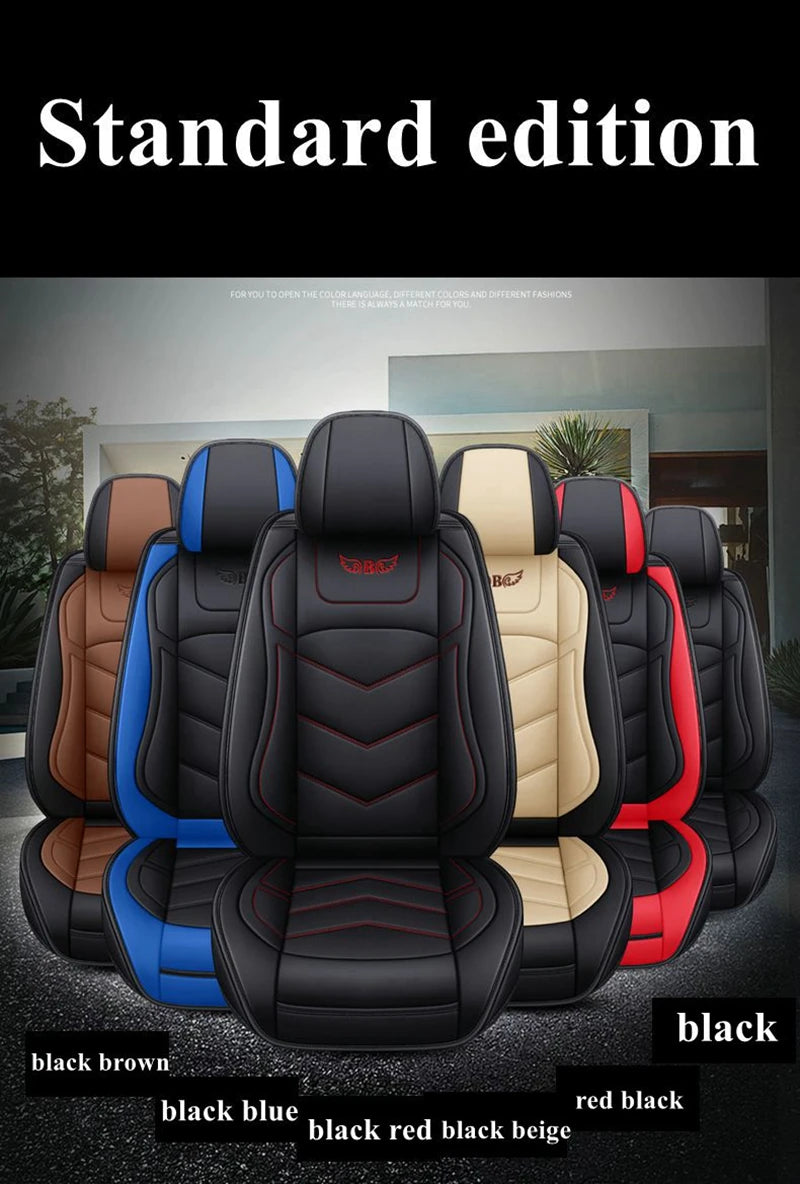 Car Seat Covers for Nissan Almera Altima Cedric Cefiro Fuga March Micro Note Pulsar Rogue Sentra Silvia Teana Xterra X-trail