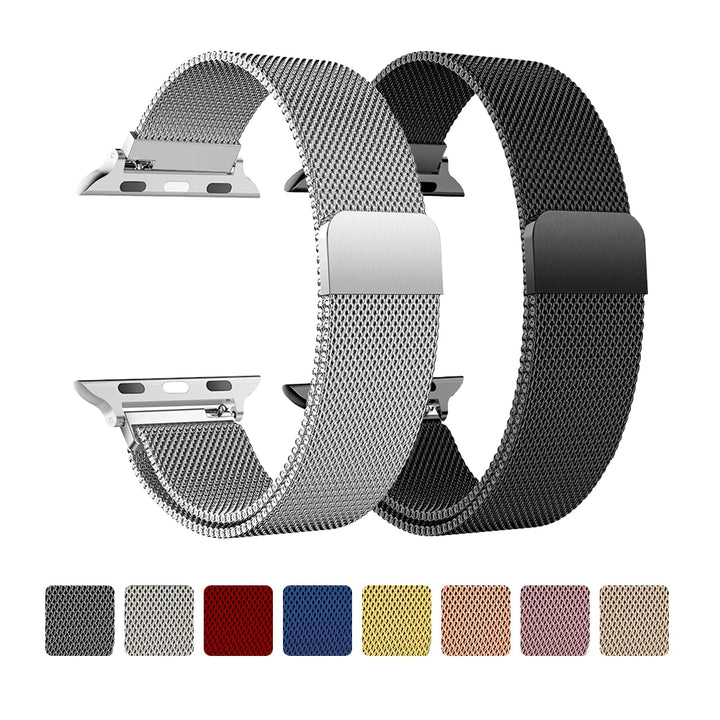 Milanese Strap For Apple Watch Ultra 2 49 46mm 42mm 44mm 40mm 45mm 41mm 38mm Bracelet