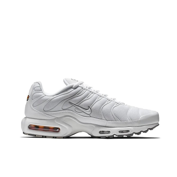 Nike Original Air Max Plus TN Retro Fashion Running Shoes Comfortable Wearable Casual Sneakers Men's and Women's White