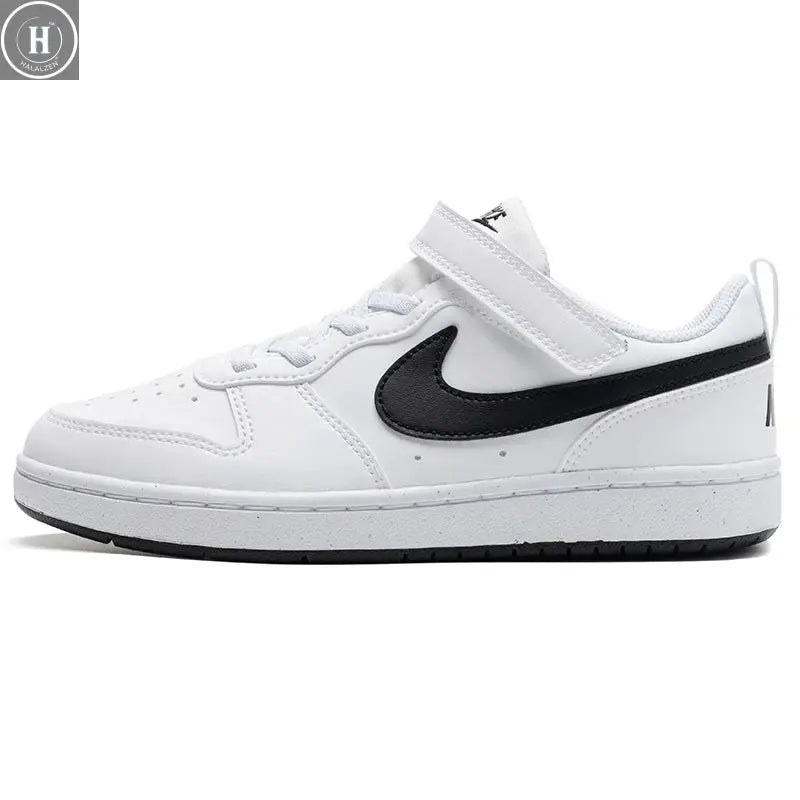 Nike Kidsren's Shoes Court Borough Low Recraft (Ps) Sports Shoes Fashion Trendy Velcro Kidsren's Low-Top Casual Sneakers Dv5457-104 HALALZEN