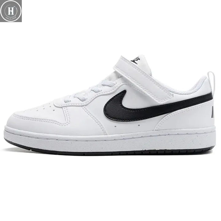 Nike Kidsren's Shoes Court Borough Low Recraft (Ps) Sports Shoes Fashion Trendy Velcro Kidsren's Low-Top Casual Sneakers Dv5457-104 HALALZEN