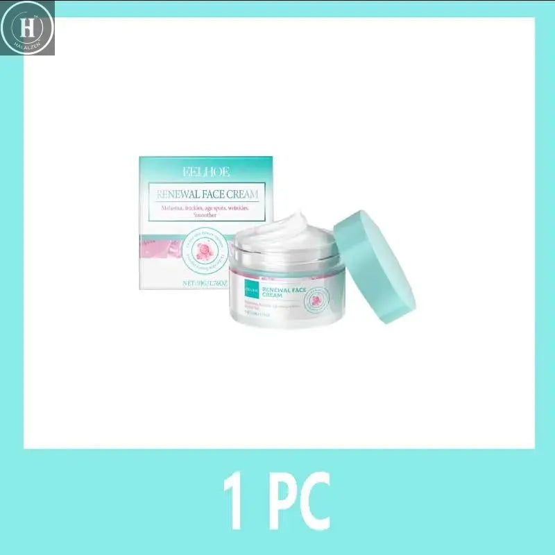 Collagen Firming Facial Cream Rejuvenation Vitamin E for Skin Renewal Deep Nourish Smooth Skin Firming Tightening Cream HALALZEN