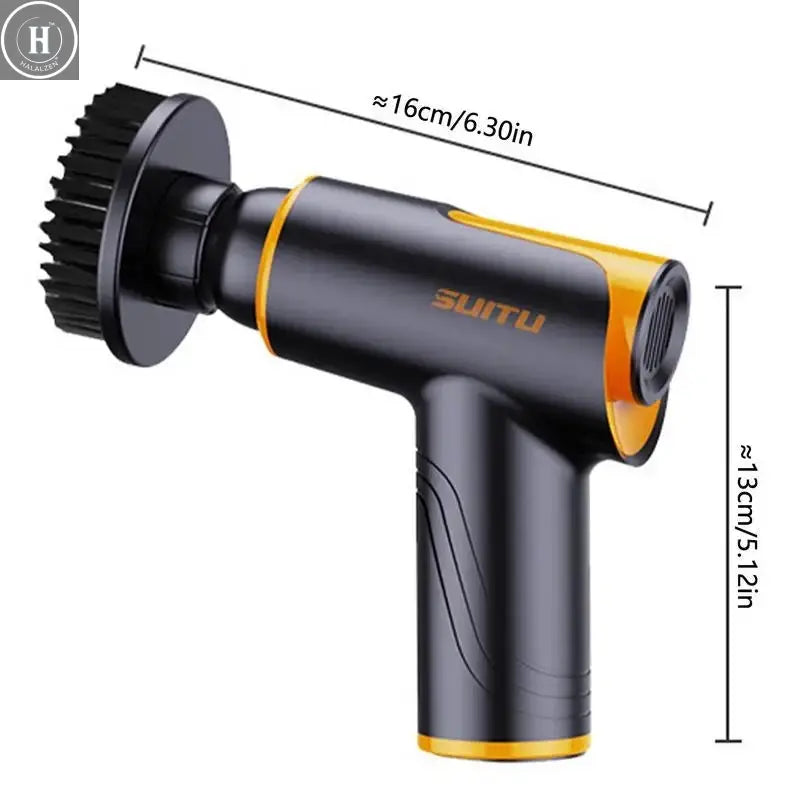 Cordless Car Polisher 4000mAh Buffer Polishing Machine 2 Speed Adjustable Mini Electric Wireless Polisher Auto Waxing Polishing HALALZEN