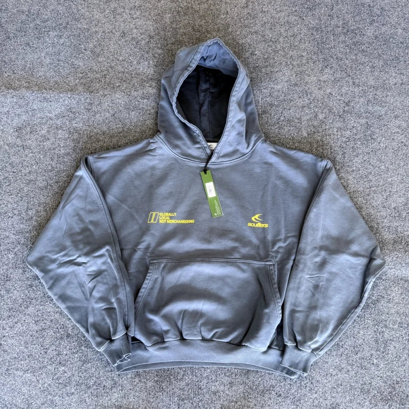 Scuffers Hoodies Men Clothes Street Fashion Print Hip Hop Vintage Pullover Tracksuit Women Casual Loose Hoodie Sweatshirts Tops