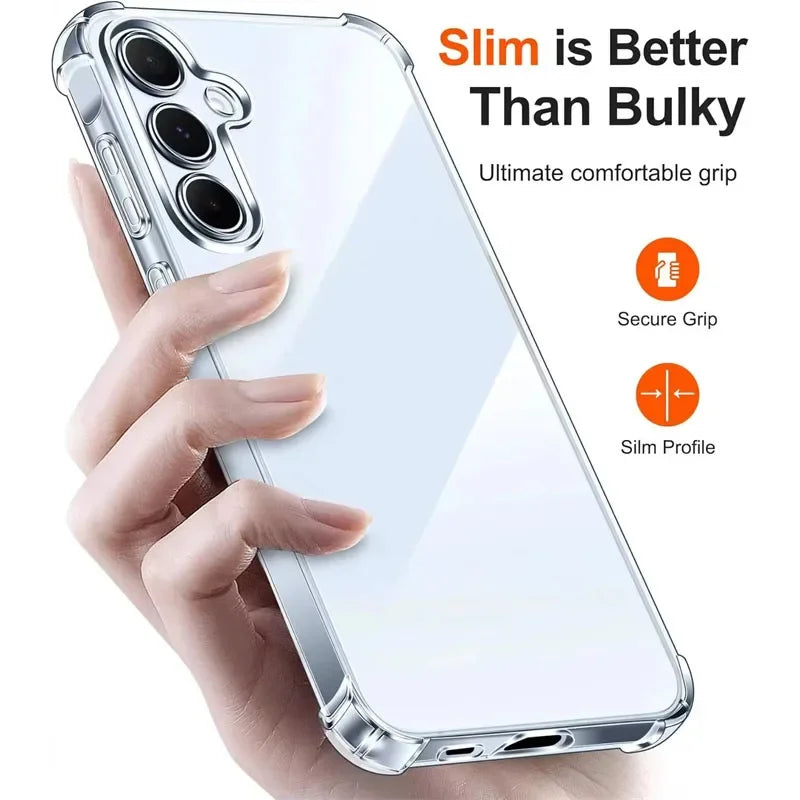 Shockproof Case For Samsung Galaxy A55 A54 5G A15 A35 A25 A34 A14 A24 A33 A53 A13 A32 A73 A52 A12 A16 A56 A36 A26 Phone Cover