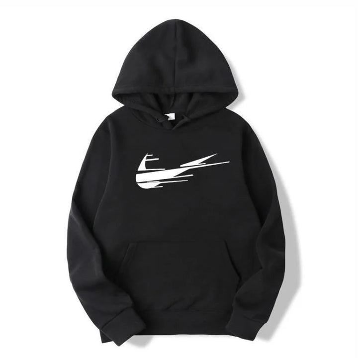 High end men's and women's hoodies, hoodies, autumn and winter casual fleece printed jackets, hoodies