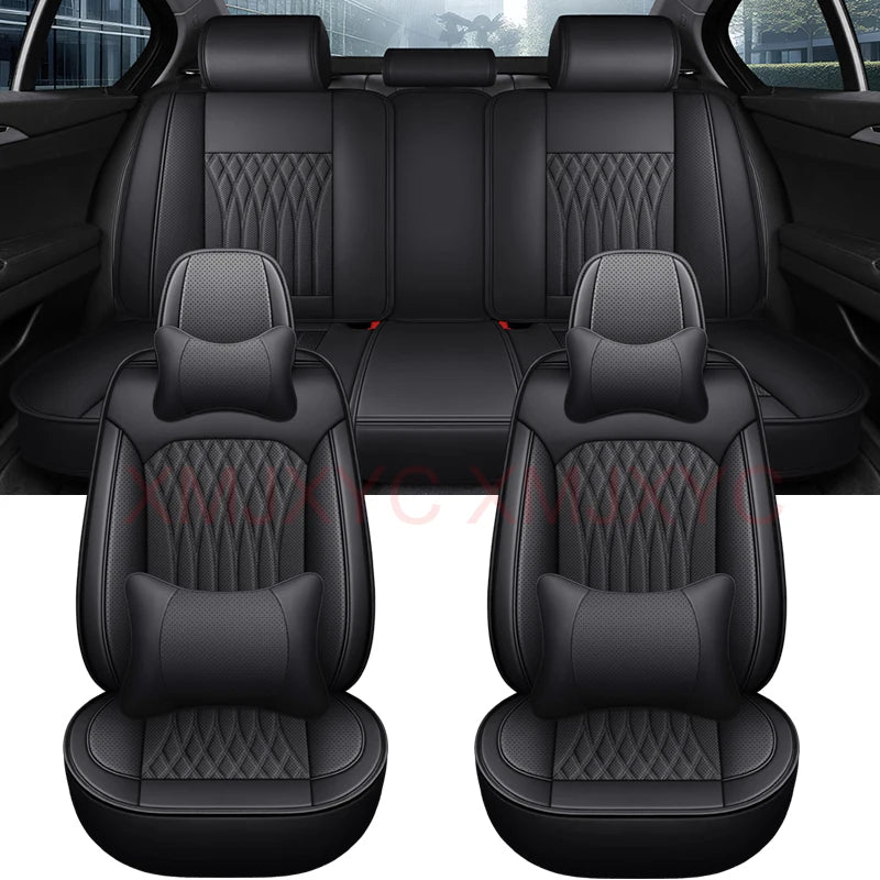 Pu Leather Universal Car Seat Cover for INFINITI FX35 ESQ EX25 JX35 M25 M35 QX50 QX56 Q50 QX60 QX70 Q60 G35 Interior Accessories