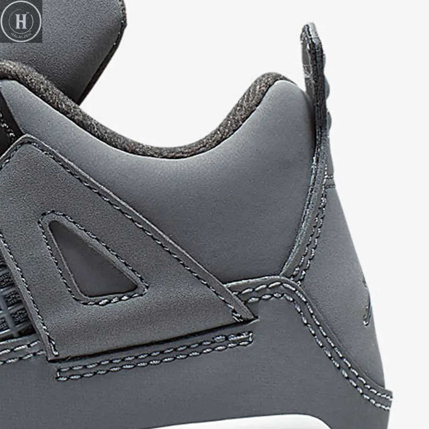 Nike genuine AIR JORDAN 4 RETRO (PS) replica children's sports shoes BQ7669-007 HALALZEN