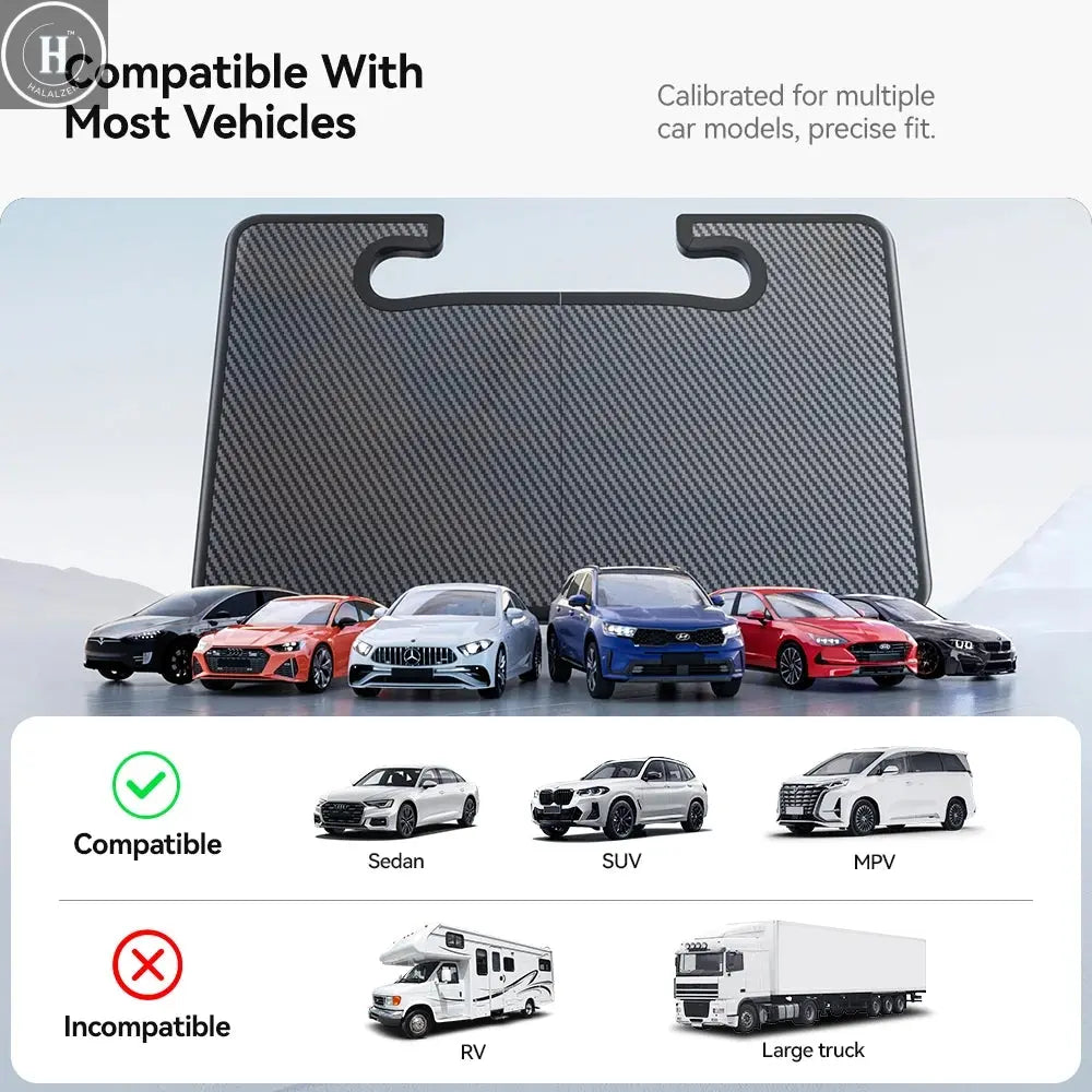 YZ For Tesla Model 3 Y Juniper Golf KiA Car Steering Wheel Table Stand Board Laptop Coffee Tray Board Seat Gap Storage Organizer HALALZEN