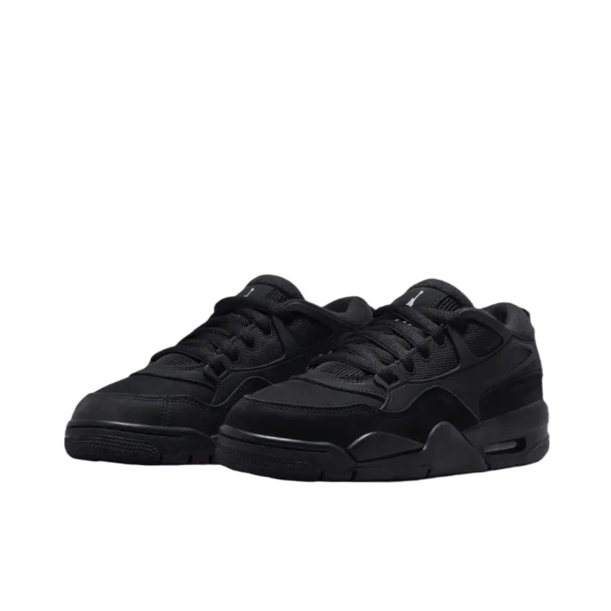 Nike Jordan Air Jordan 4 RM Genuine non-slip wear-resistant fashion men's low-top retro casual basketball shoes black