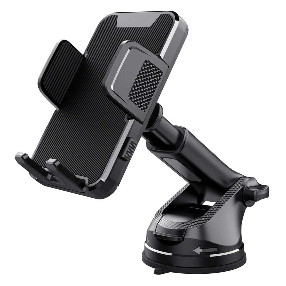 Gravity Sucker Car Phone Holder 360° Rotation Cell Phone Support Universal Windshield Phone Bracket for Cellphones 4.7-7.9Inch