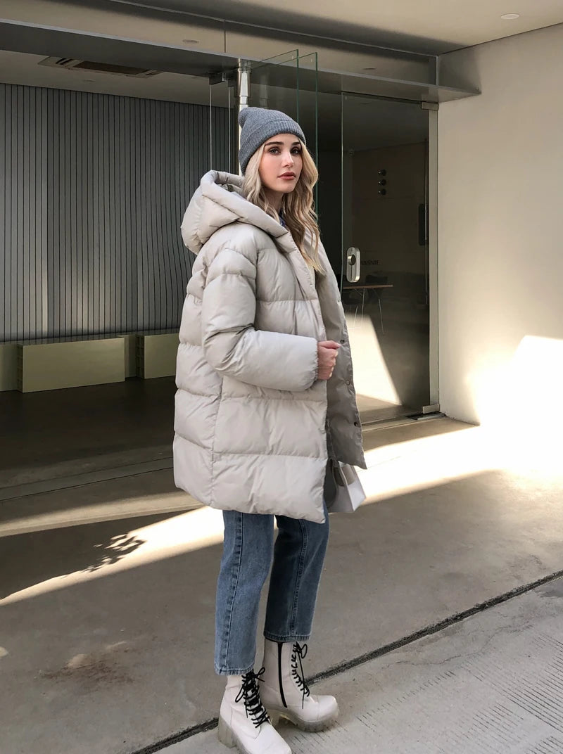 2024 Women Winter Jacket coat Stylish Thick Warm fluff Parka Female water proof outerware coat New Hot