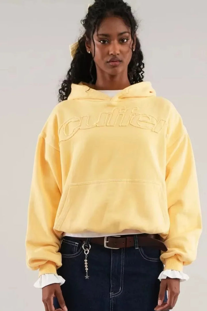 Autumn and Winter Letter Embroidery Patch Zipper Sweater Women Y2K Harajuku Retro Gothic Casual Joker Sports Sweater