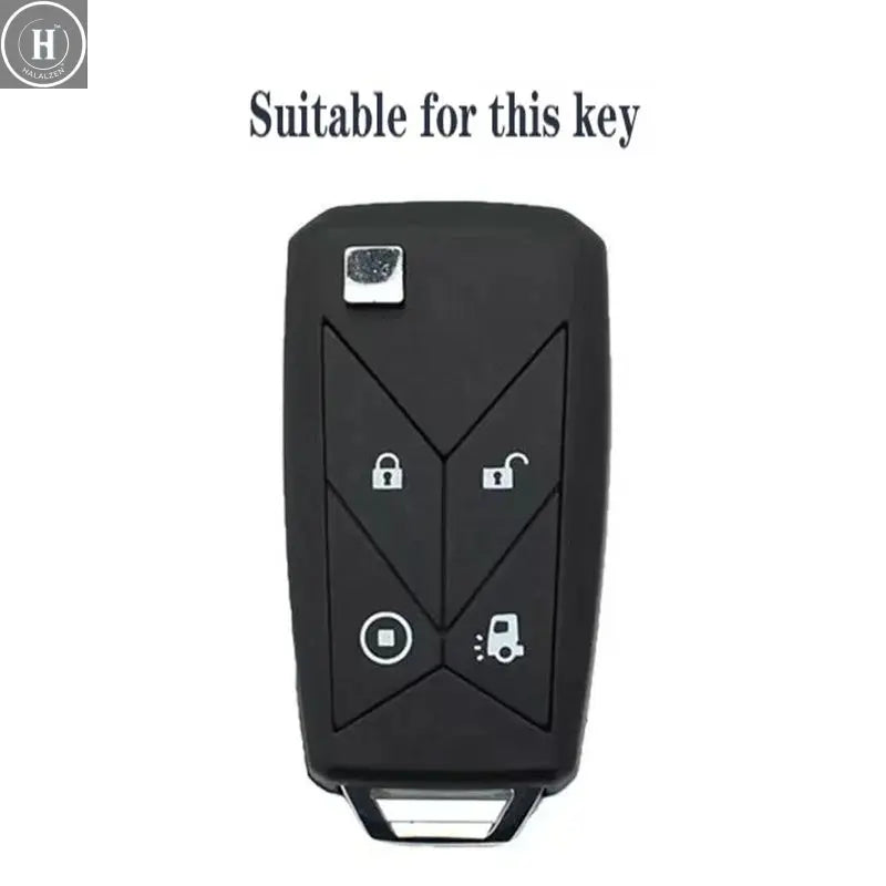 Silicone Remote Key Fob Ring Case Cover for Renault Pickup Truck Lorry Gama Seris T C K Ignition Euro 4 Button Interior Styling HALALZEN