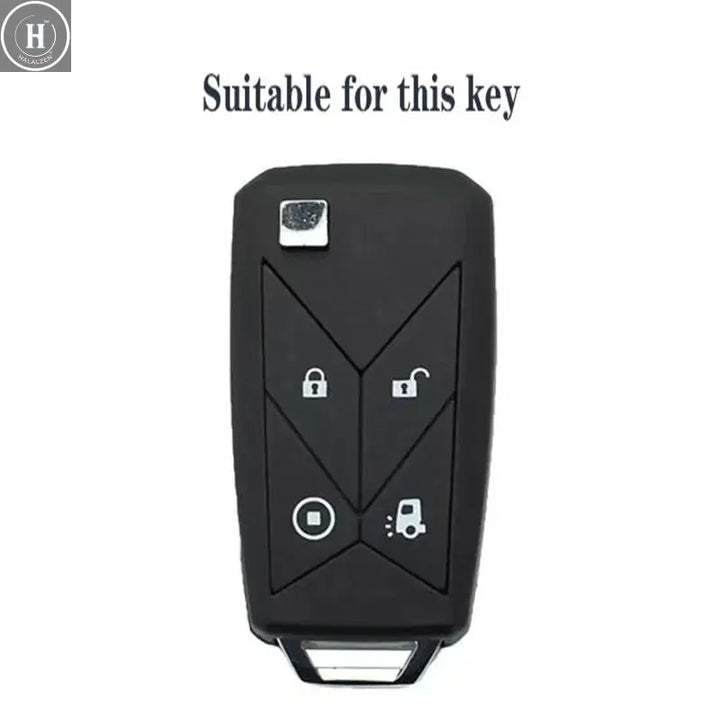 Silicone Remote Key Fob Ring Case Cover for Renault Pickup Truck Lorry Gama Seris T C K Ignition Euro 4 Button Interior Styling HALALZEN
