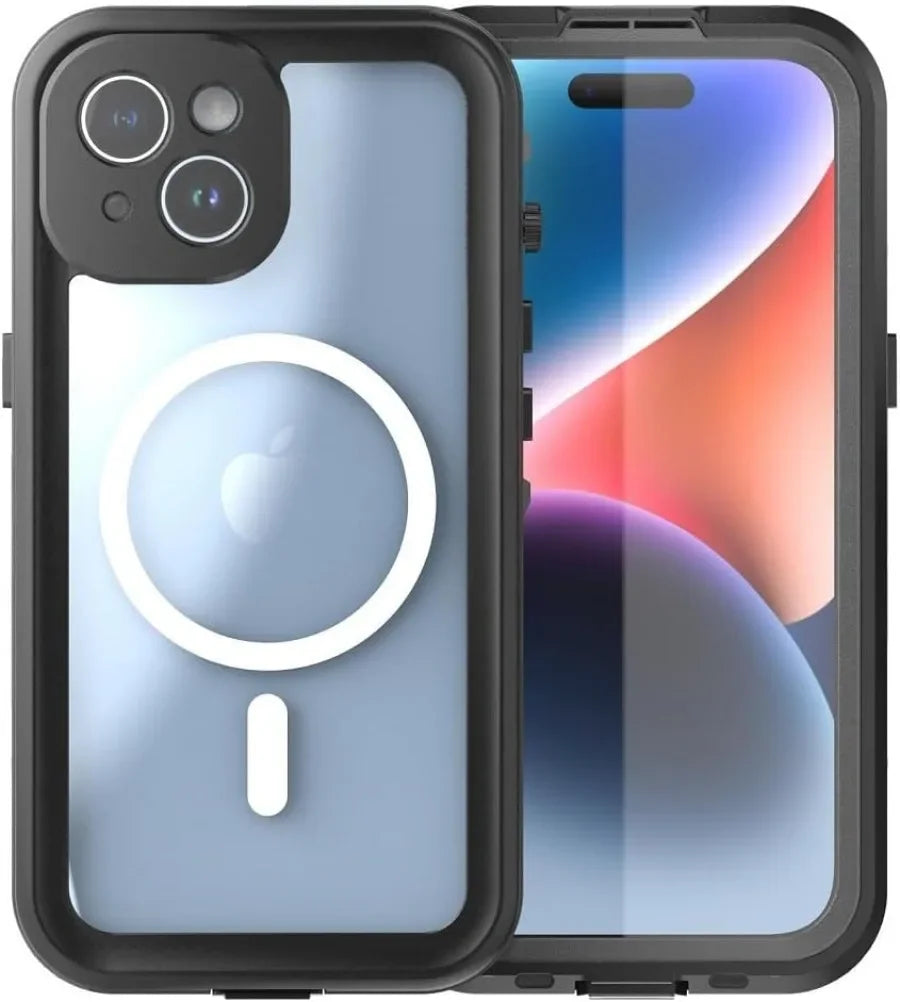 IP68 Waterproof Phone Case For iPhone 16 15 Plus 14 13 Pro Max Snowproof Dustproof Shockproof Shell Underwater Protection Cover