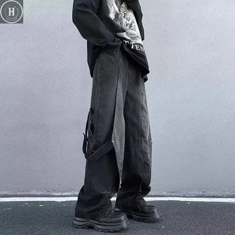 Star Jeans for Women Girls Baggy Cute Patchwork Denim Pants Y2k High Waisted Jeans Grunge Aesthetic Clothes Halalzen UK