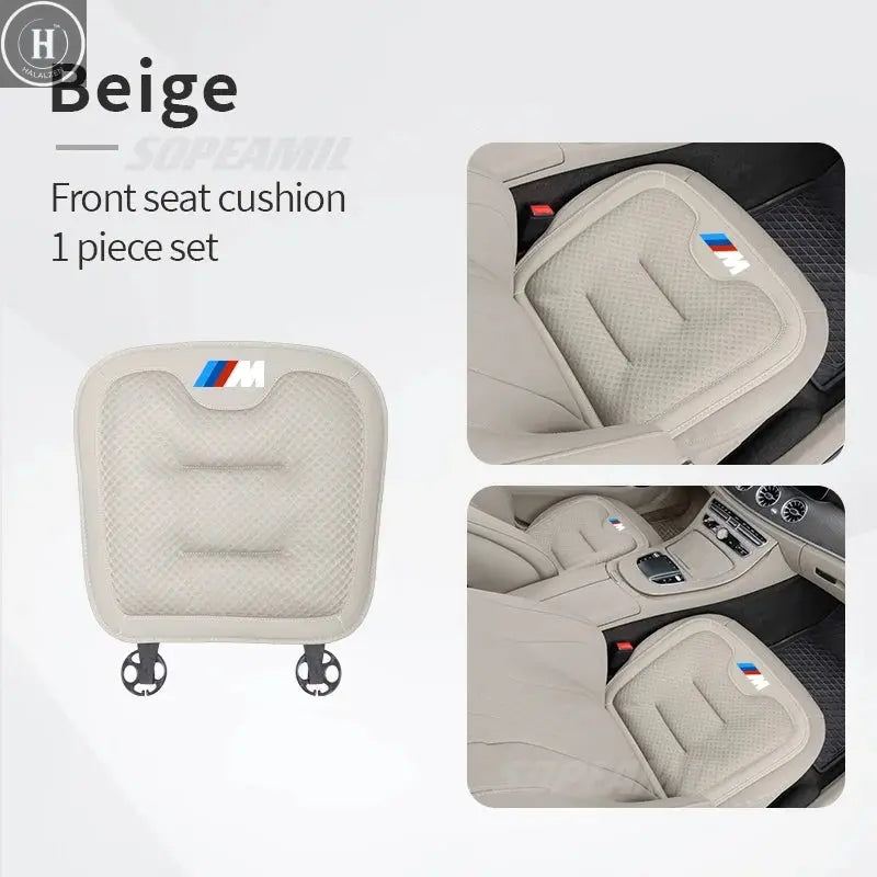 Car Seat Cushion Cover Breathable Ice Silk Seat Protector Pad BMW M M2 M3 M4 X1 X3 X5 X7 E39 E46 E60 E90 F10 F15 F20 F30 G20 G30 HALALZEN