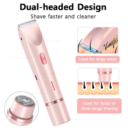 2-in-1 Women's Electric Shaver