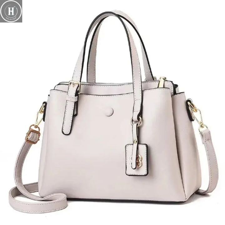 New Women's bag handbags for women 2026 Shoulder bag Women's Lychee pattern PU Portable bucket bag ladies messenger bag HALALZEN