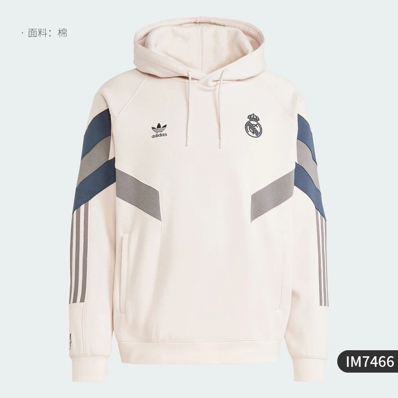 Adidas Official Authentic Originals Men's Hooded Print Sportswear Hoodie IM7466