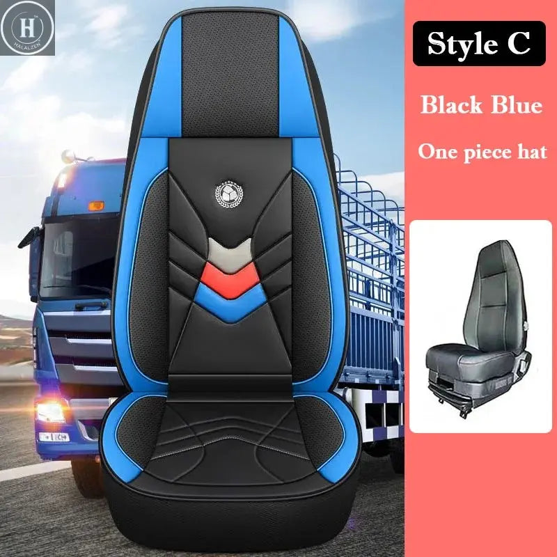 Universal Truck Lorry Bus Big Auto Seat Cushion Cover Mat For KAMAZ SCANIA IVECO ISUZU Volvo Renault Hino TATRA SANY Benz HALALZEN