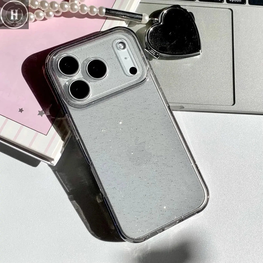 Luxury Bling Glitter Silicone Clear Phone Case For iPhone 17 Air 16 15 14 Plus 13 12 17 Pro Max 17Pro Transparent Soft TPU Cover Halalzen UK